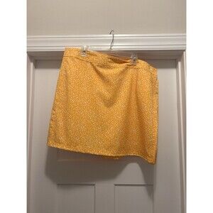 RipSkirt Hawaii Yellow Tuscan Sunflower Wrap Skirt Beach Aloha Size XXL 2X Plus